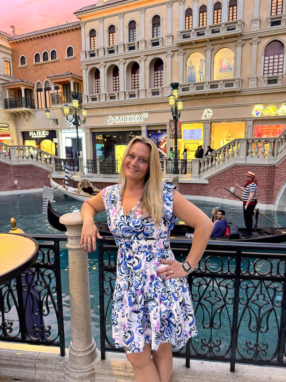 Eliza J Obi Floral Dress